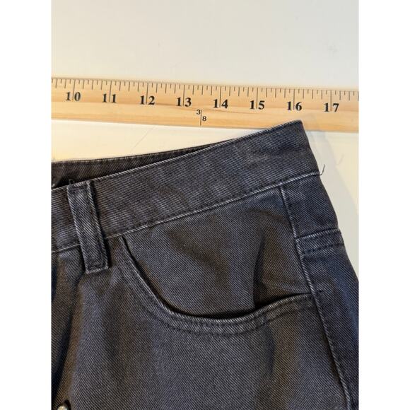 NWT Long Tall Sally Pearl Stud Skinny Jeans Black Denim 36” Inseam US 10 - Picture 6 of 9